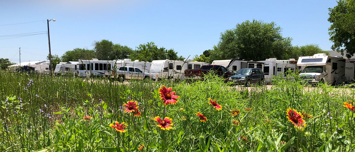 Additional sites at McGregor RV Park